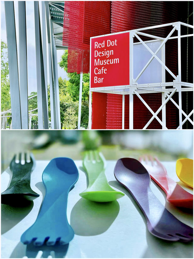 新加坡紅點設計博物館，真得很小……