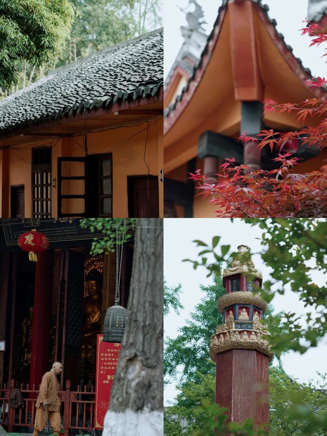 夢回大唐的古風寺廟｜隱秘在彭州的三聖寺