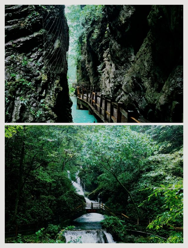 雨後黑山谷、夏日來避暑