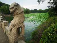 上方山國家森林公園，風景旖旎  石湖串月