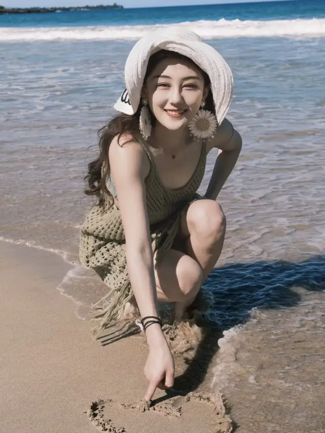 ชายหาดทรายขาวที่ฮาวายสวยมากจนทำให้ผิวคล้ำขึ้น