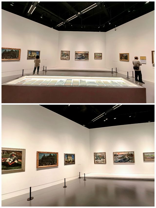 從上海出發～百年中國油畫掠影展。