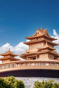 現實版天宮，寧波奉化彌勒聖壇。