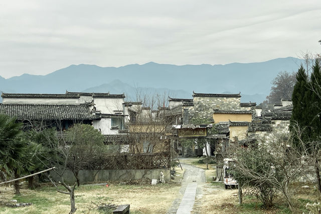 黃山宏村，古色古香的水墨畫卷