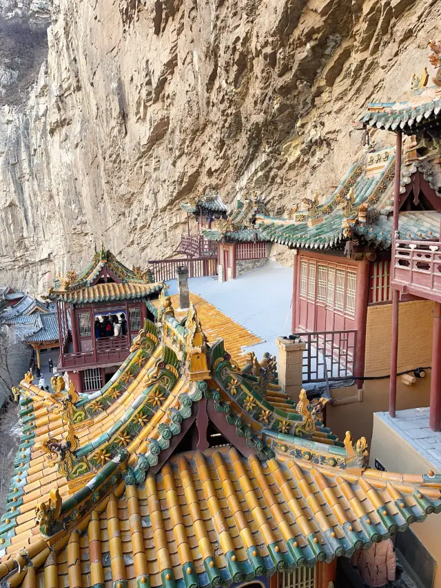 打卡黑神話悟空場景——恆山懸空寺！