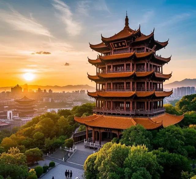 Wuhan, a city of poetry and fireworks.
