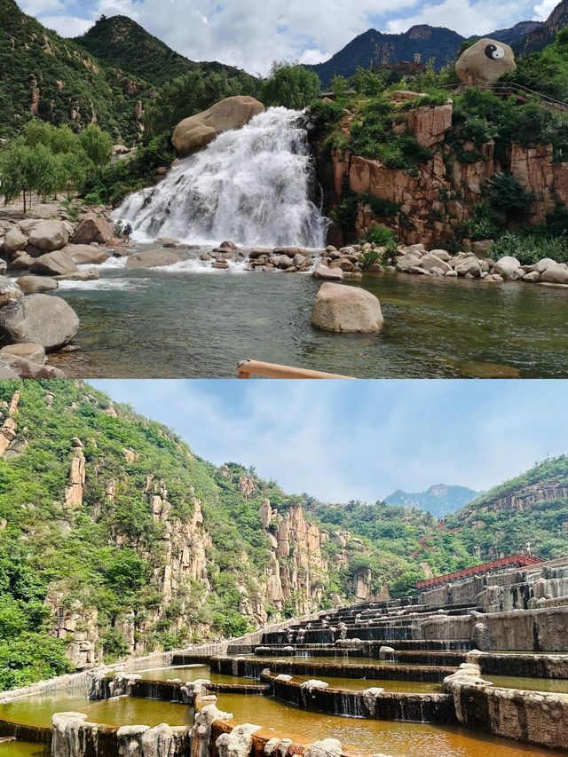 爬山秦皇島冰糖峪