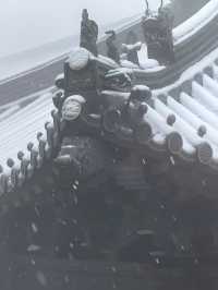 徑山寺觀雪