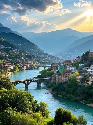 Srinagar, India: A picturesque water town!