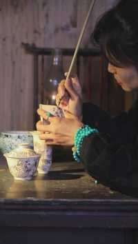 徽派風情民宿，花園魚池間的親子陶藝時光