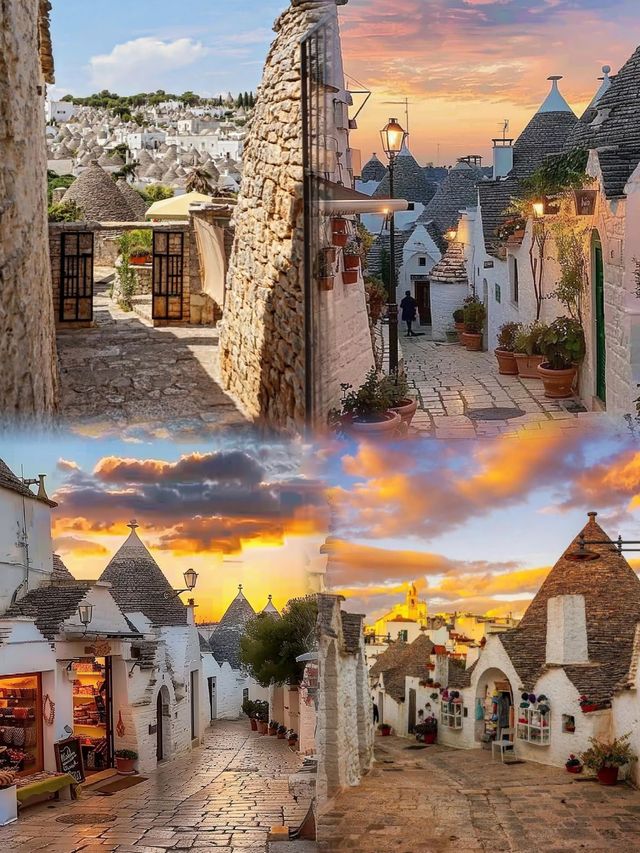 Alberobello 意大利童話世界裡的 天堂小鎮