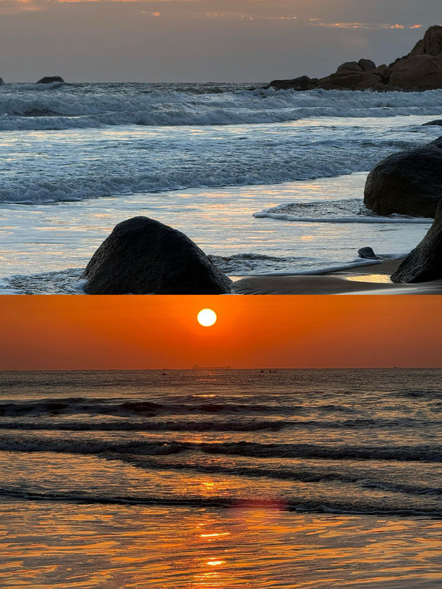 在南澳島赴一場橘子海的日出之約