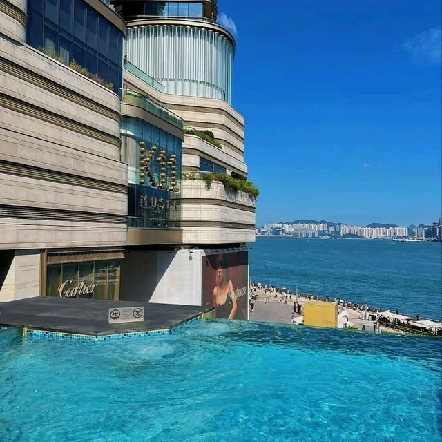 💥香港麗晶酒店！瞓住睇維港靚景真係爽到痹！