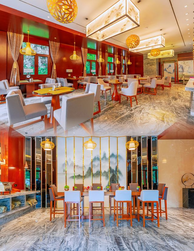 穿過溶洞到達世外桃源光年之外酒店