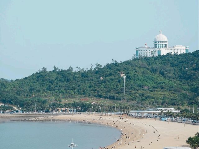 🌊躺床看日月贝！珠海新開無邊泳池親子酒店🏖️陽台大到犯規
