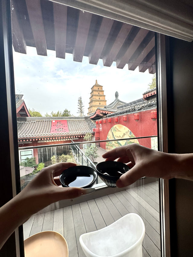 邊個會唔愛大雁塔旁邊嘅絕佳觀景房啊！