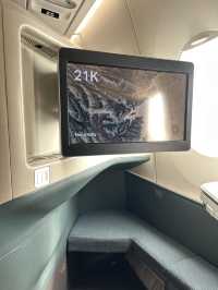  🛫香港機場國泰商務艙｜新加坡-香港飛行體驗