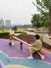 鄭州西郊免費嘅遊樂場玩水地，帶小朋友去超正