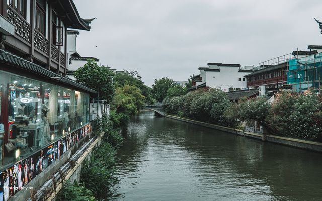 南京夫子廟秦淮河