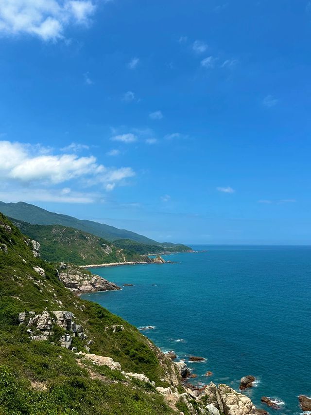「中國最美海岸線！深圳天文台徒步，承包整片玻璃海！」