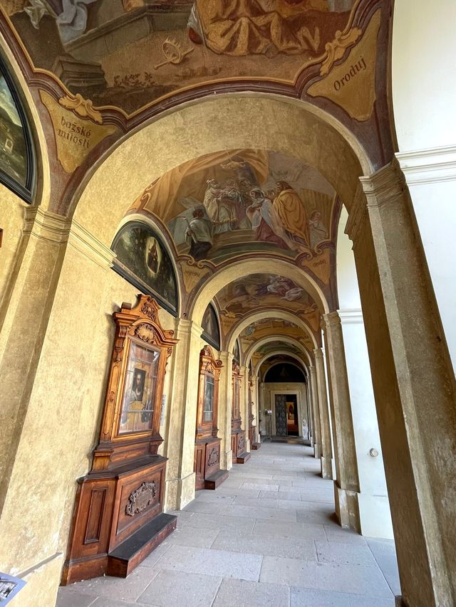 Stunning Baroque Monastery Near Prague Castle