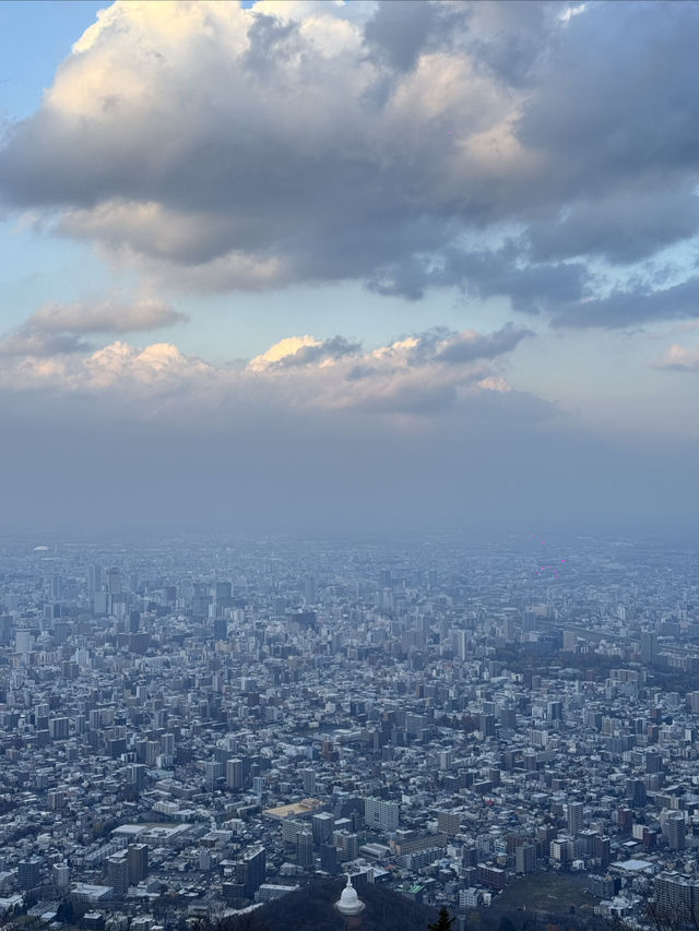 終於拍到了獨屬於北海道的藍調了～