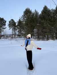 漠河冬日限定｜雪地煙花大片Get人生照片