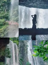 百丈漈的濕身快樂太上頭了