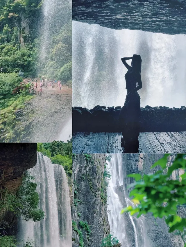 百丈漈的濕身快樂太上頭了 百丈漈的濕身快樂太上頭了