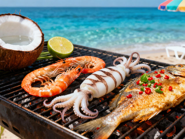 Kota Kinabalu Manukan Island Eats: Tropical Flavors by the Sea and enjoy the impacts sea views 〰️ Kota Kinabalu Manukan Island Eats: Tropical Flavors by the Sea and enjoy the impacts sea views 〰️