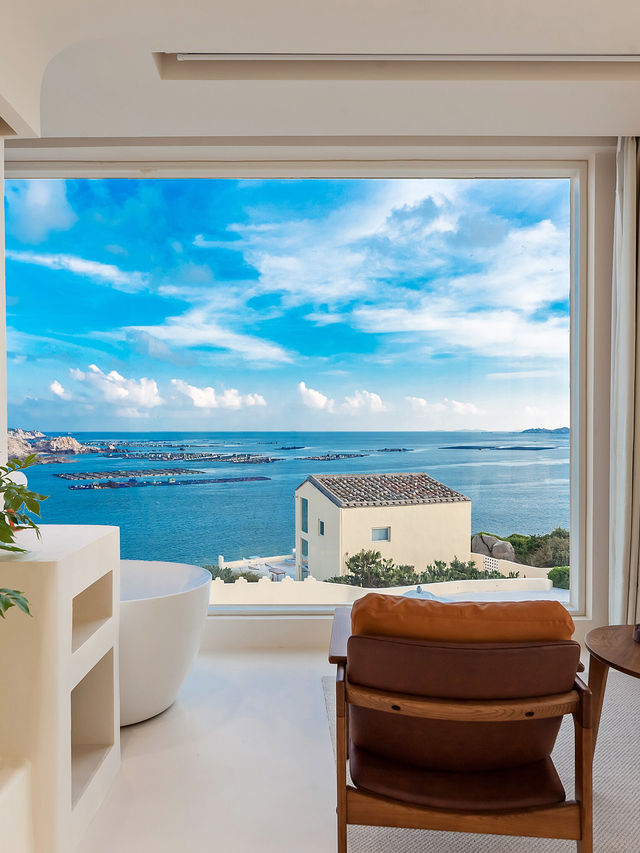 在福州平潭島住進270°海景畫框裡的希臘童話 在福州平潭島住進270°海景畫框裡的希臘童話