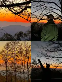 12月的莫干山美到失語徒步百年古道