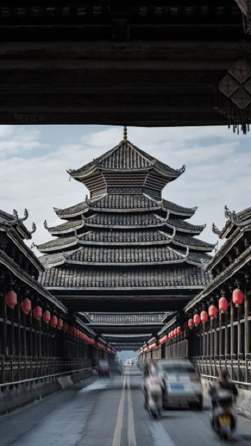 저는 후난성 서부에는 가지 않았지만, 광시성에서 선충원의 소설 '변방 마을'에 나오는 장면들을 사진에 담았습니다.