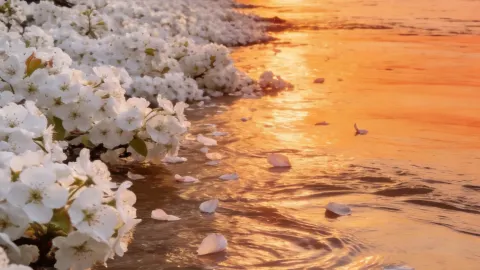 Lanzhou hides a "pear blossom snow"! 500-year-old ancient trees turn the Yellow River into a white ribbon — traveler post in Gaolan