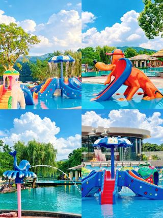 Nanjing Ginkgo Lake Water World | Nighttime is the right way to enjoy it