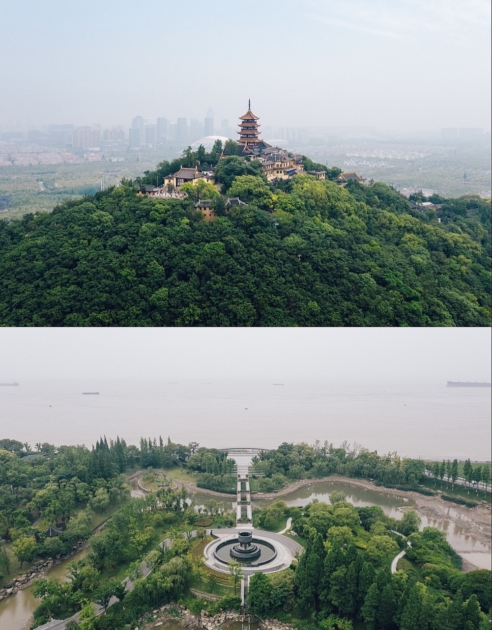 Take the high-speed rail to Nantong and embark on a summer culinary adventure with Su Chao! After watching the football match in Nantong, we also took a trip on a "red tourism" route—to the foot of Langshan Mountain.