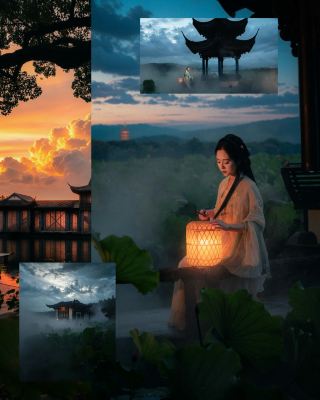 Chasing the late summer in Hangzhou for a pond of lotus flowers