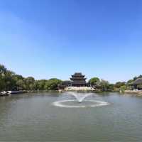 【蘇州・盤門】水陸両用門は中国らしい建物