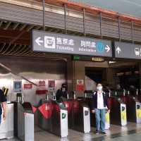 台湾の淡水駅