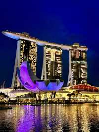 Singapore after sunset