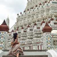 The magnificent Wat Arun Temple 🇹🇭