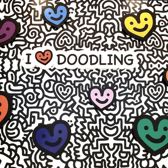 「塗鴉先生」展-參觀英國塗鴉大師Mr Doodle的特色作品