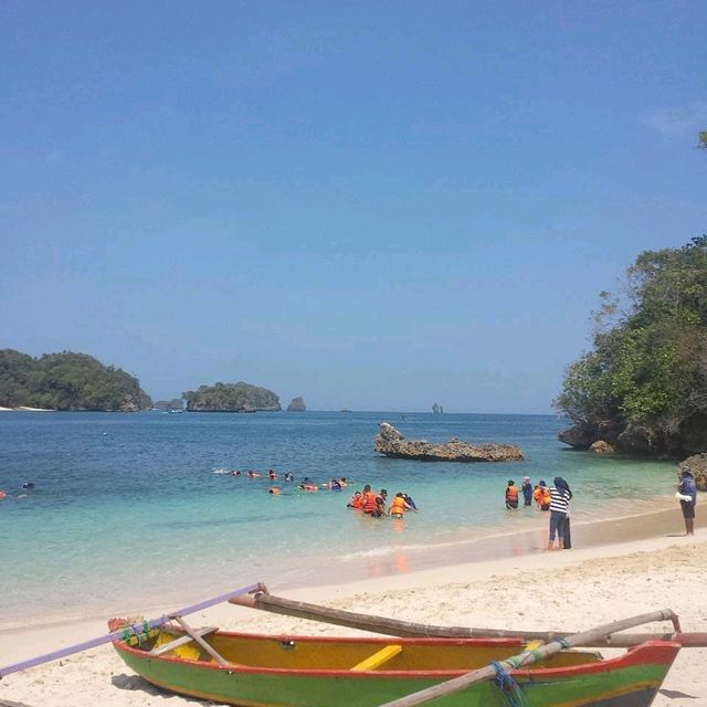 three color beach