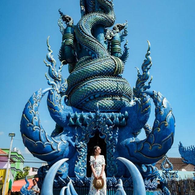 วัดร่องเสือเต้น วัดสวยเชียงราย