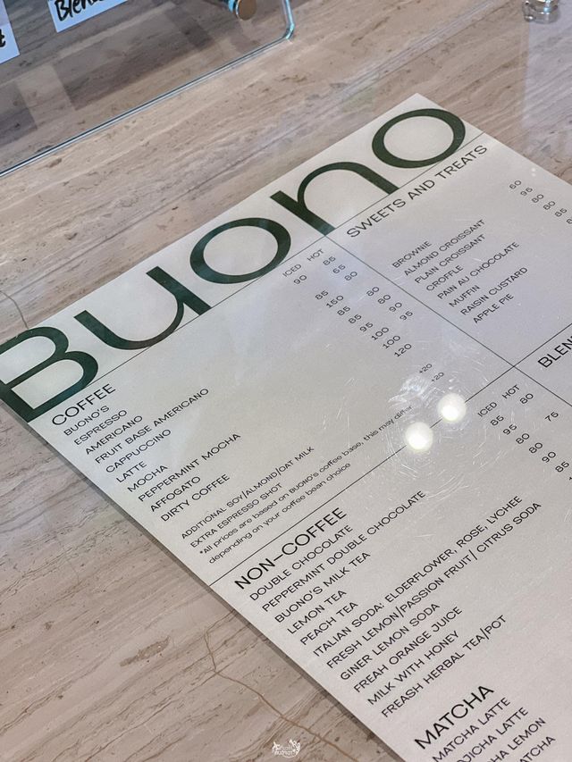 Buono cafe.pty คาเฟ่ฟีลไลค์เมืองนอก