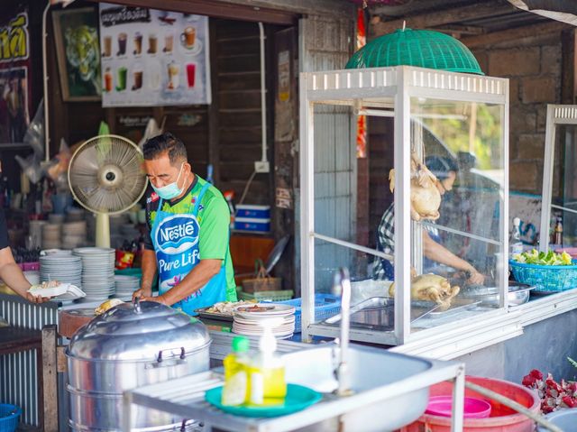 ข้าวมันไก่ทับหลี เมนูดีเมืองระนอง 