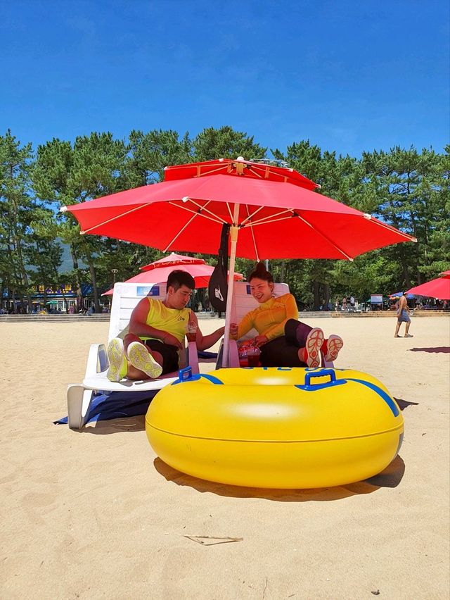 은모래비치 남해 상주해수욕장에서 힐링 여름휴가🏖