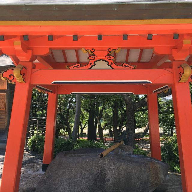 山王公園内にある神社【日吉神社】
