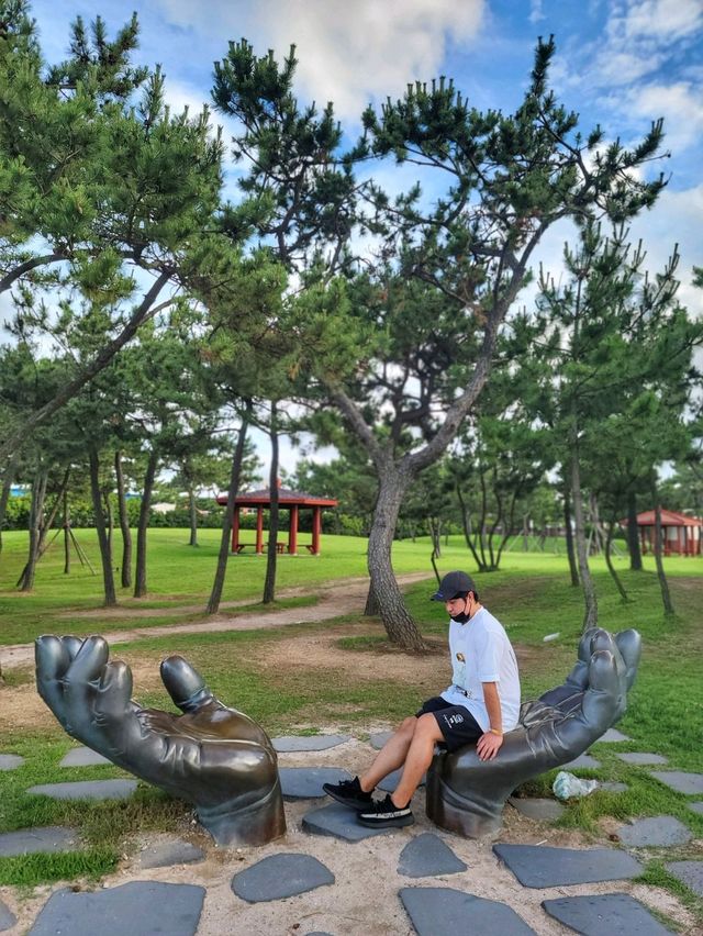 해맞이광장 호미곶 상생의손은 언제봐도 멋져🩵