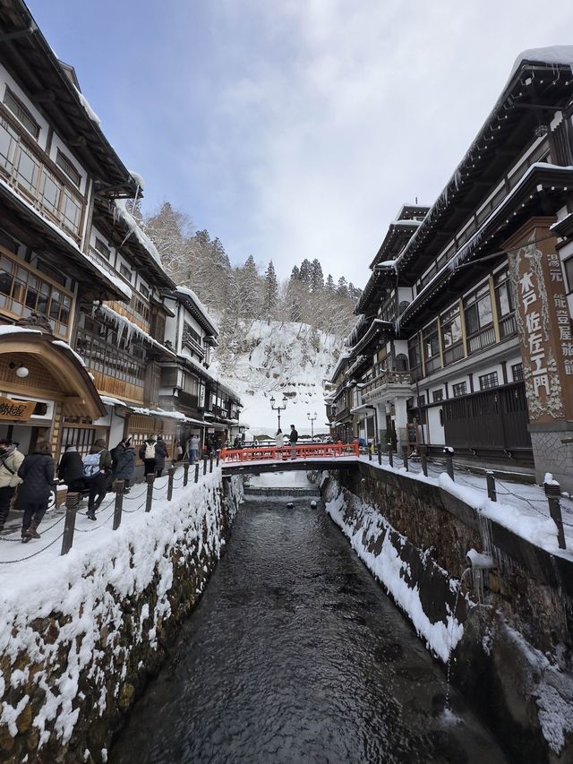 日本🇯🇵大正浪漫⛩️走進動畫般的銀山溫泉